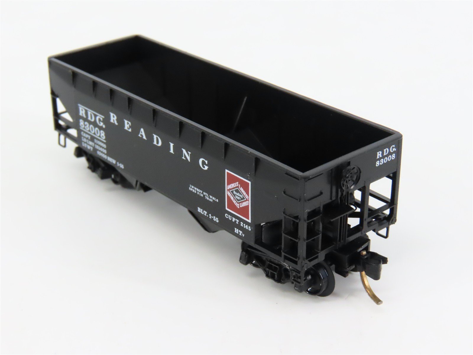 N Scale Micro-Trains 55310 RDG Reading 33' 2-Bay Hopper 83008 RTR