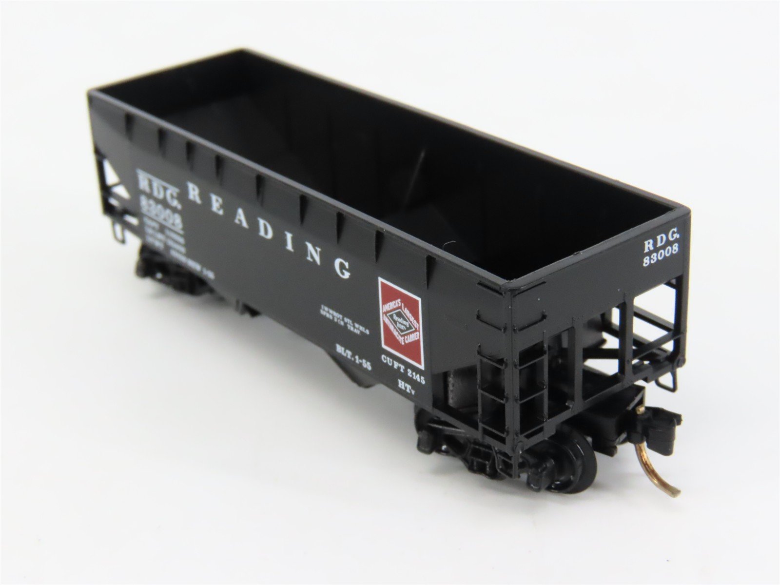 N Scale Micro-Trains 55310 RDG Reading 33' 2-Bay Hopper 83008 RTR