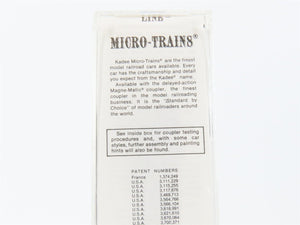 N Scale Micro-Trains 55310 RDG Reading 33' 2-Bay Hopper 83008 RTR