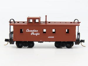 N Scale Micro-Trains 51010 CP Canadian Pacific 34' Wood-Sheathed Caboose RTR