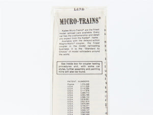 N Scale Micro-Trains 51010 CP Canadian Pacific 34' Wood-Sheathed Caboose RTR