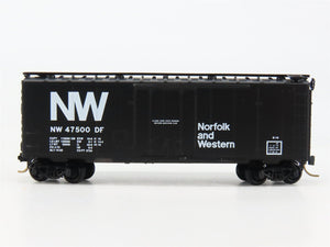 N Scale Micro-Trains 21150 NW Norfolk & Western 40' Plug Door Box Car 47500 RTR