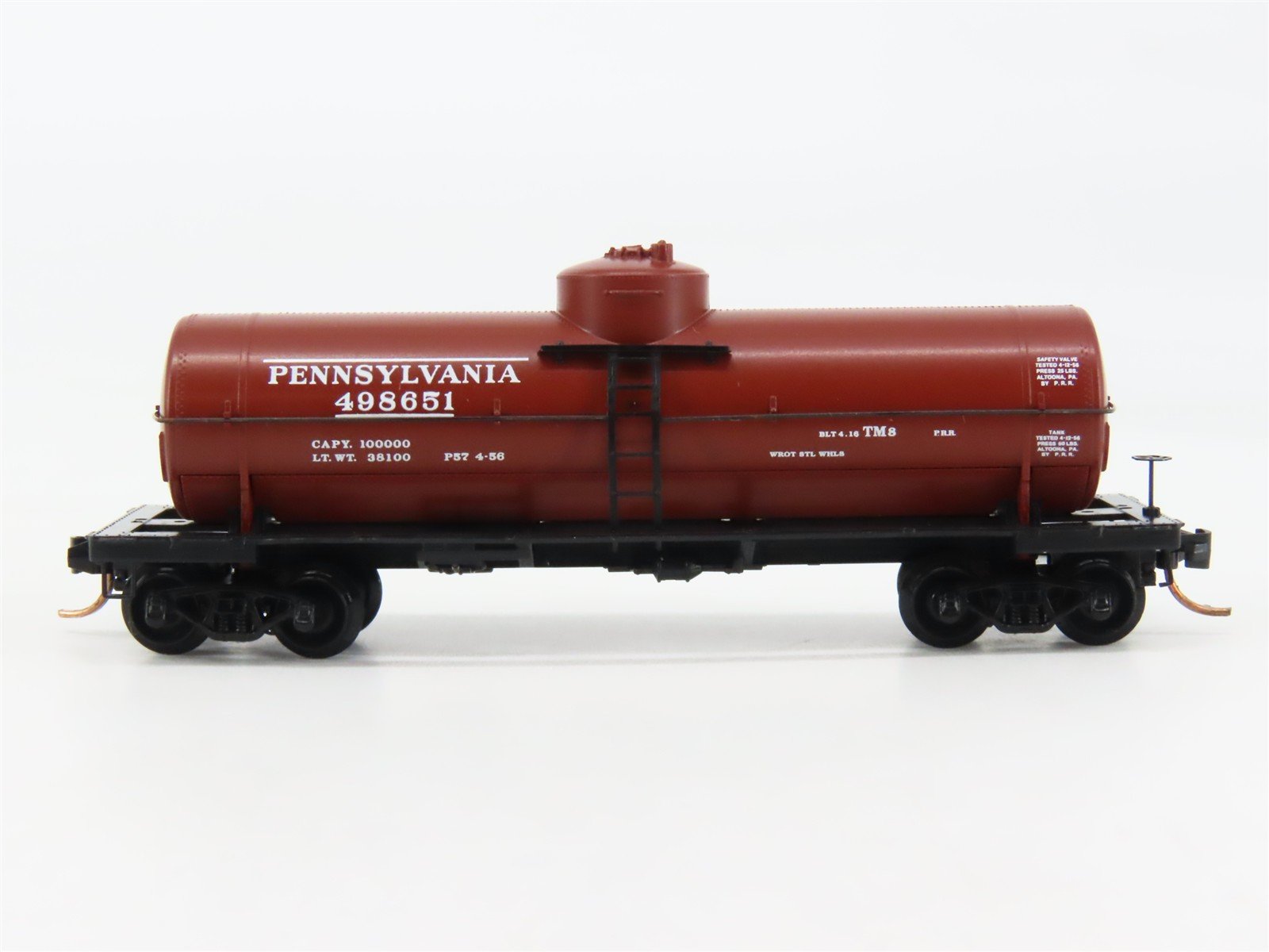 N Scale Micro-Trains 65230 Pennsylvania Railroad 39' Single Dome Tank Car RTR