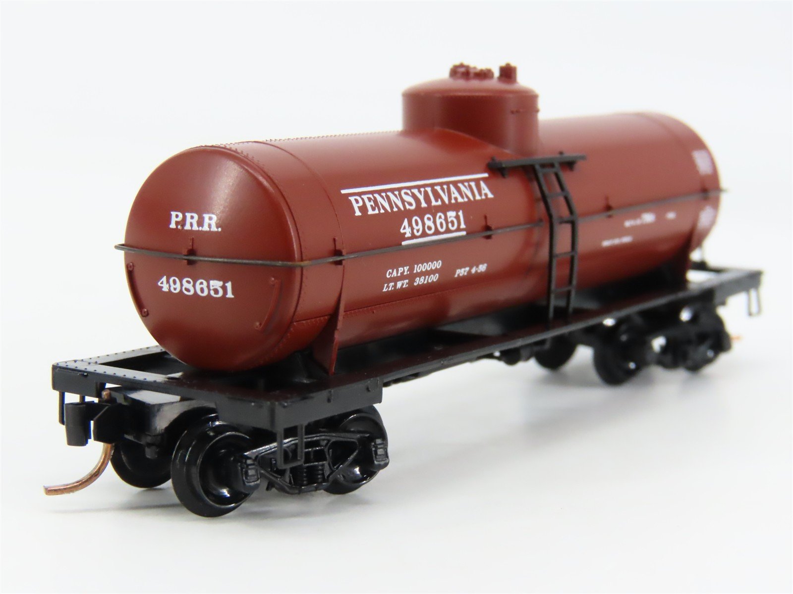N Scale Micro-Trains 65230 Pennsylvania Railroad 39' Single Dome Tank Car RTR