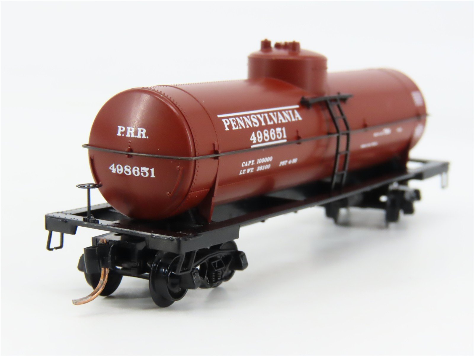 N Scale Micro-Trains 65230 Pennsylvania Railroad 39' Single Dome Tank Car RTR