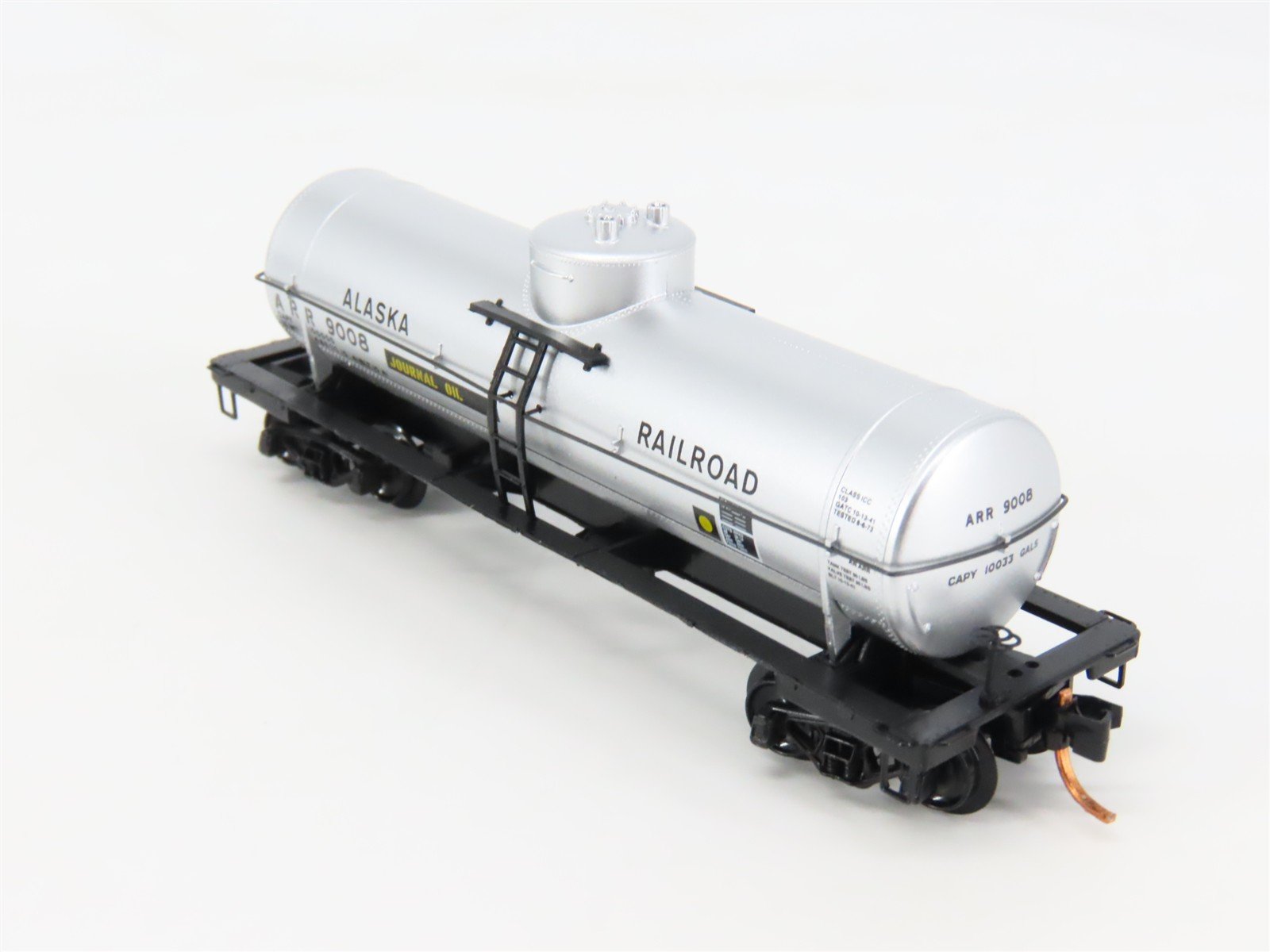 N Scale Micro-Trains 06500270 ARR Alaska Railroad 39' Tank Car 9008 RTR