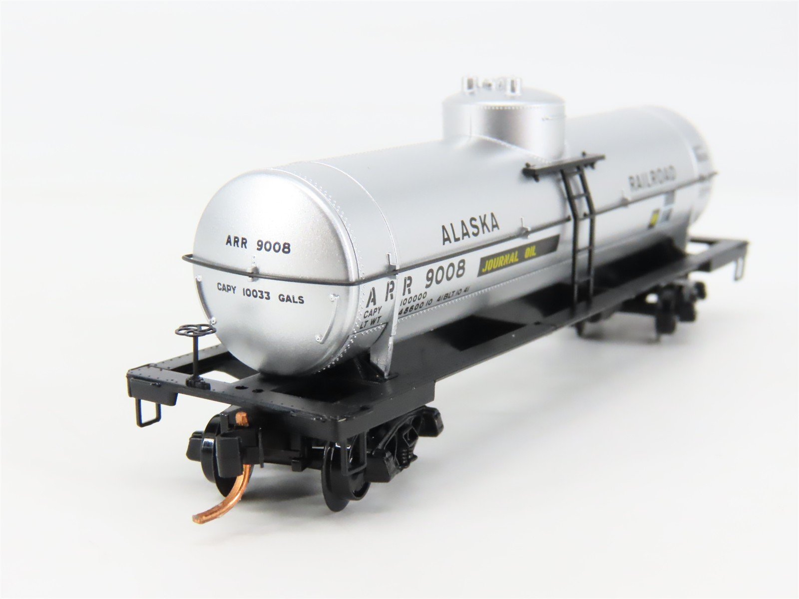 N Scale Micro-Trains 06500270 ARR Alaska Railroad 39' Tank Car 9008 RTR