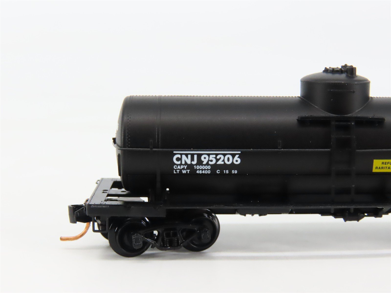 N Scale Micro-Trains 06500290 Central of New Jersey 39' Single Dome Tank Car RTR