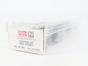 N Scale Micro-Trains 06500290 Central of New Jersey 39' Single Dome Tank Car RTR