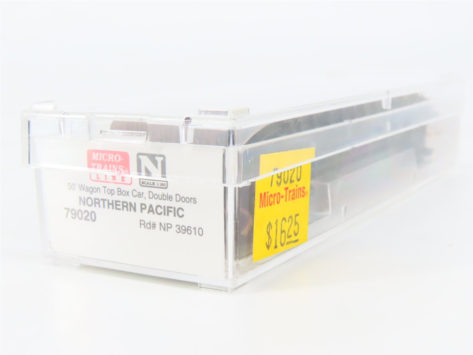 N Scale Micro-Trains 79020 NP Northern Pacific 50' Box Car 39610 RTR