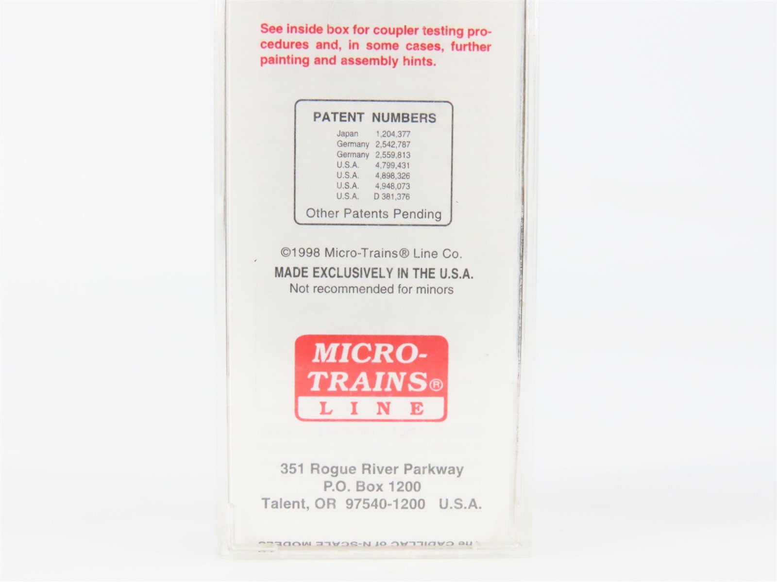 N Scale Micro-Trains 20466 CGW Chicago Great Western 40' Box Car 93365 RTR