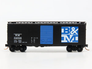N Scale Micro-Trains 20400 BM Boston & Maine 40' Box Car 74706 RTR