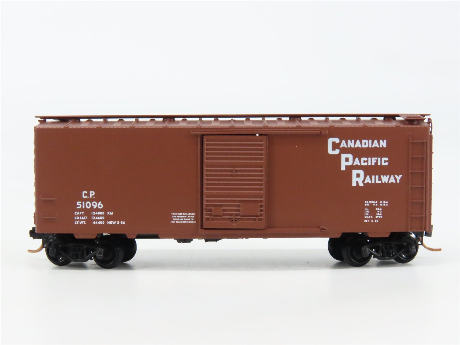 N Scale Micro-Trains 20436/3 CP Canadian Pacific 40' Box Car 51096 RTR