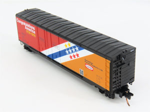 N Scale Micro-Trains 75050 USLX Canadian Forest Products Ltd. 50' Box Car RTR