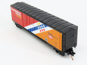 N Scale Micro-Trains 75050 USLX Canadian Forest Products Ltd. 50' Box Car RTR