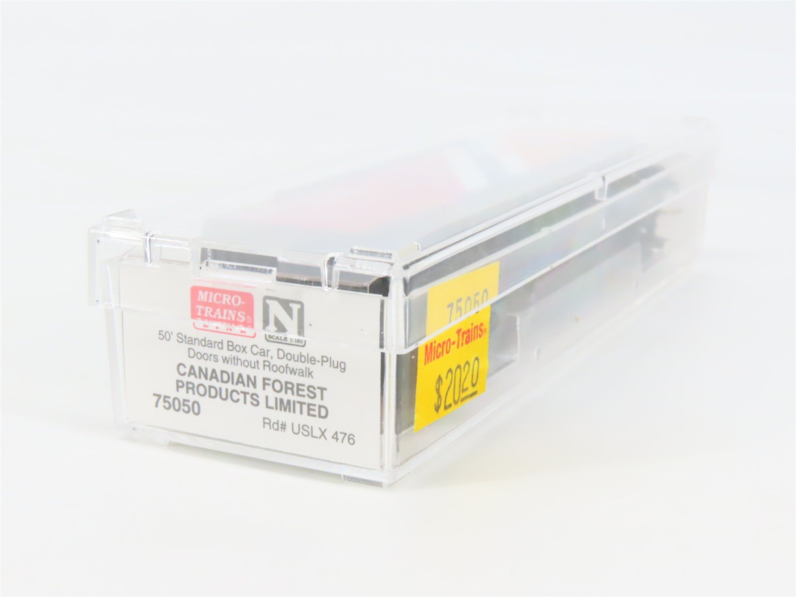 N Scale Micro-Trains 75050 USLX Canadian Forest Products Ltd. 50' Box Car RTR
