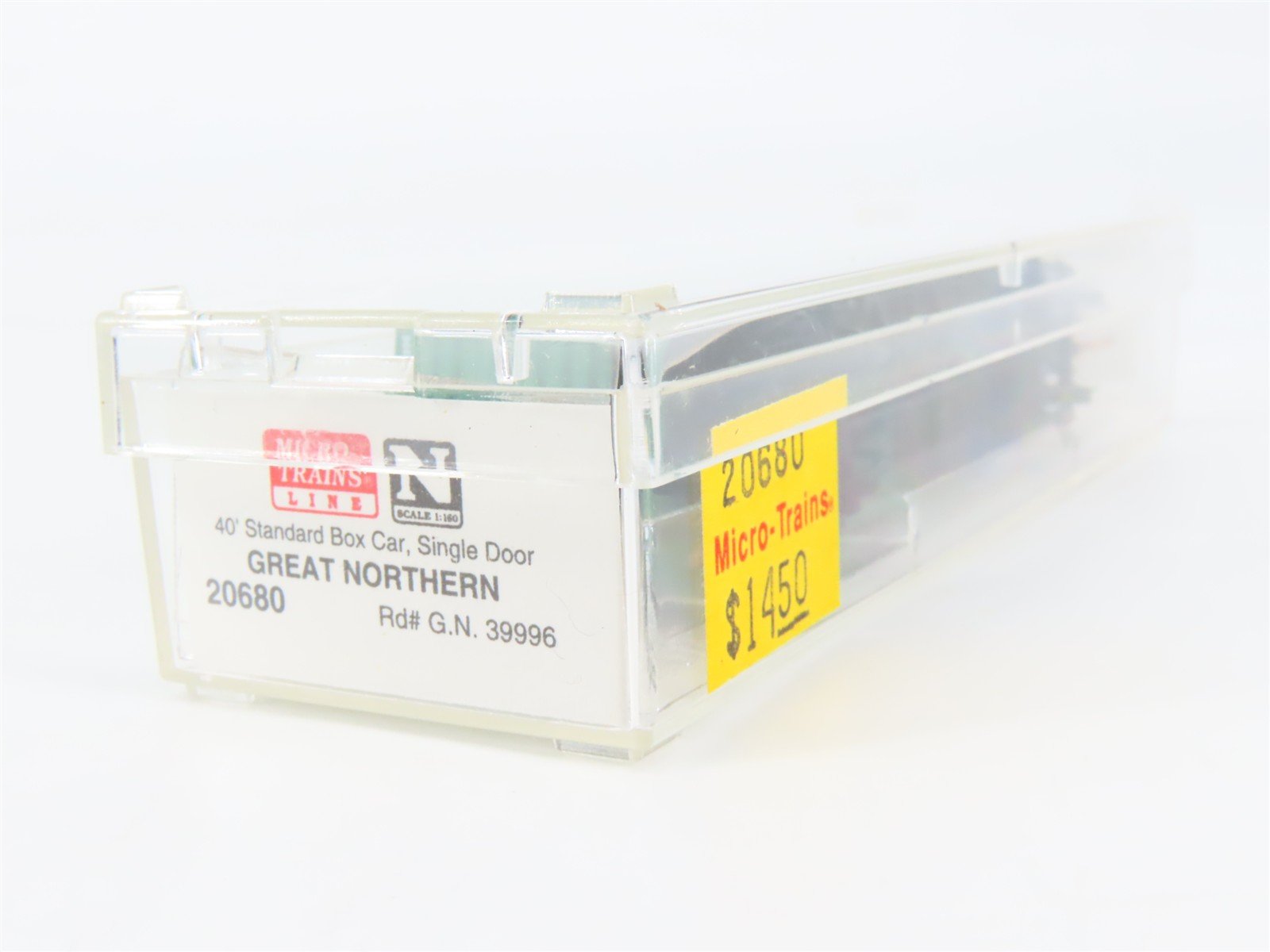 N Scale Micro-Trains 20680 GN Great Northern 40' Box Car 39996 RTR