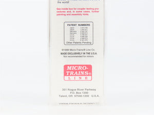 N Scale Micro-Trains 56060 PRR Pennsylvania 33' 2-Bay Hopper 220306 RTR