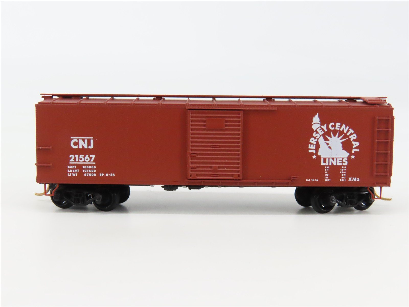 N Scale Micro-Trains 120020 CNJ Central Railroad of New Jersey 40' Box Car RTR