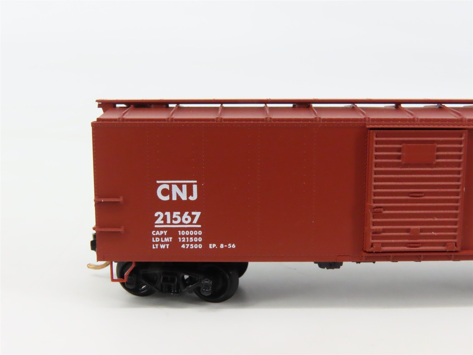 N Scale Micro-Trains 120020 CNJ Central Railroad of New Jersey 40' Box Car RTR