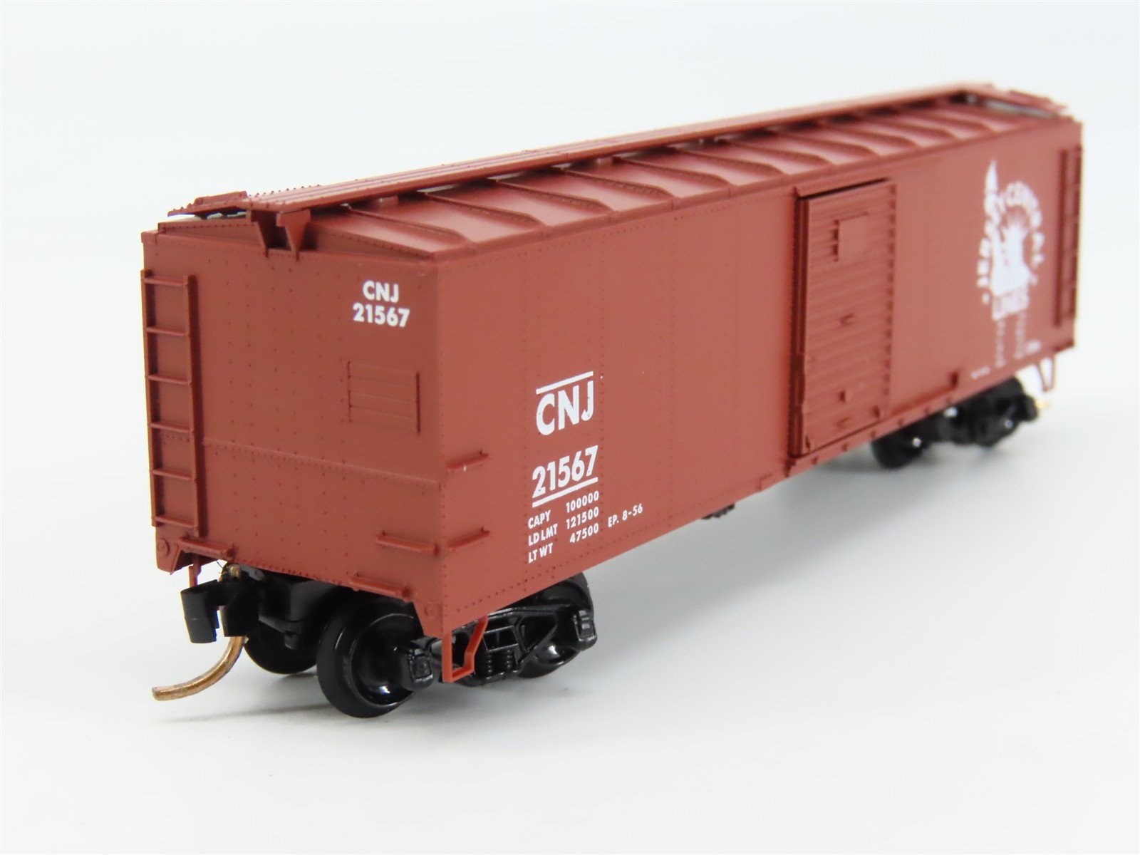 N Scale Micro-Trains 120020 CNJ Central Railroad of New Jersey 40' Box Car RTR