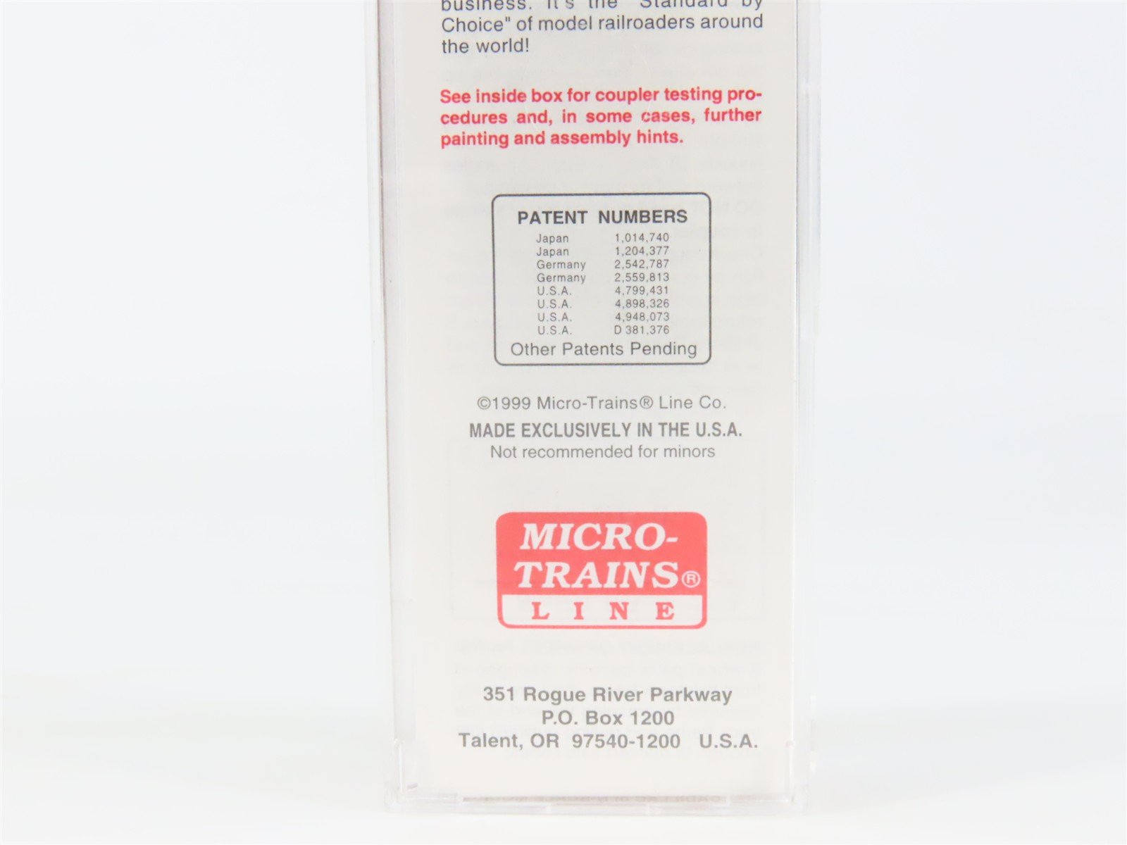 N Scale Micro-Trains 120020 CNJ Central Railroad of New Jersey 40' Box Car RTR