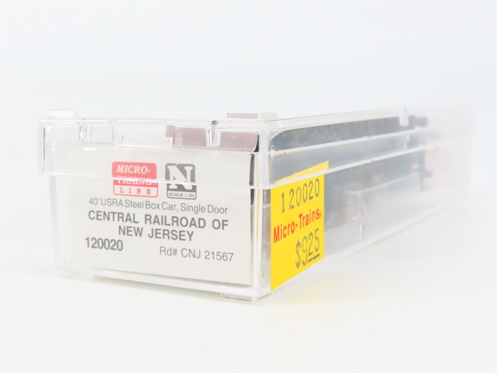 N Scale Micro-Trains 120020 CNJ Central Railroad of New Jersey 40' Box Car RTR