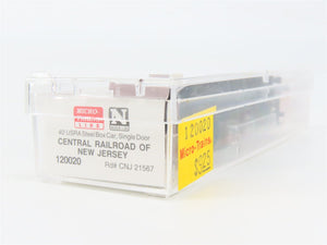 N Scale Micro-Trains 120020 CNJ Central Railroad of New Jersey 40' Box Car RTR