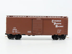 N Scale Micro-Trains 20436 CP Canadian Pacific 40' Box Car 51022 RTR