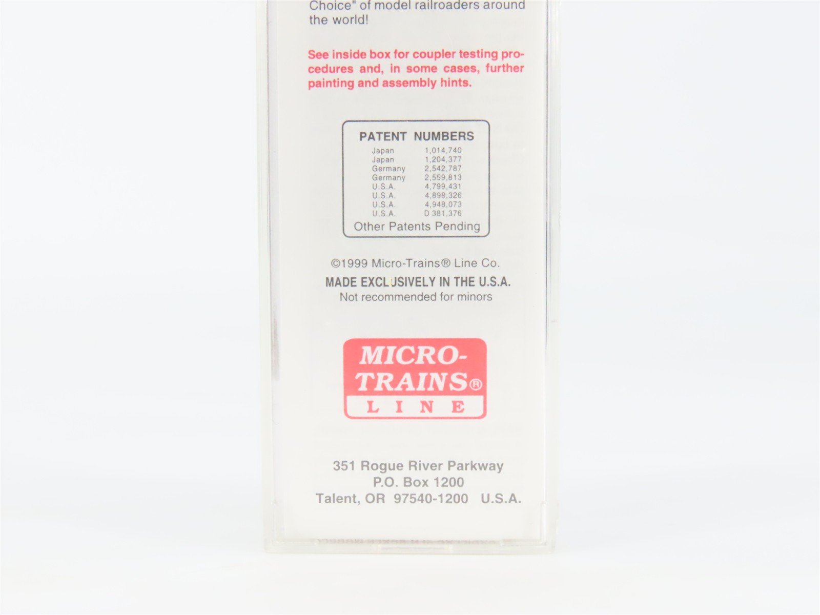 N Scale Micro-Trains 20436 CP Canadian Pacific 40' Box Car 51022 RTR