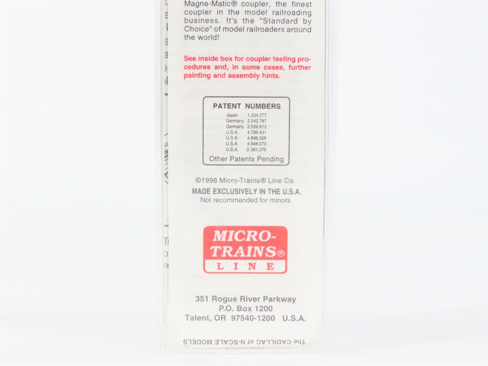 N Scale Micro-Trains 59030 ATSF Santa Fe 40' Ice Reefer 188457 RTR