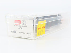 N Scale Micro-Trains 59030 ATSF Santa Fe 40' Ice Reefer 188457 RTR