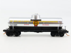N Scale Micro-Trains 06500790 CTTX Navy Gas & Supply 39' Tank Car 8506 RTR