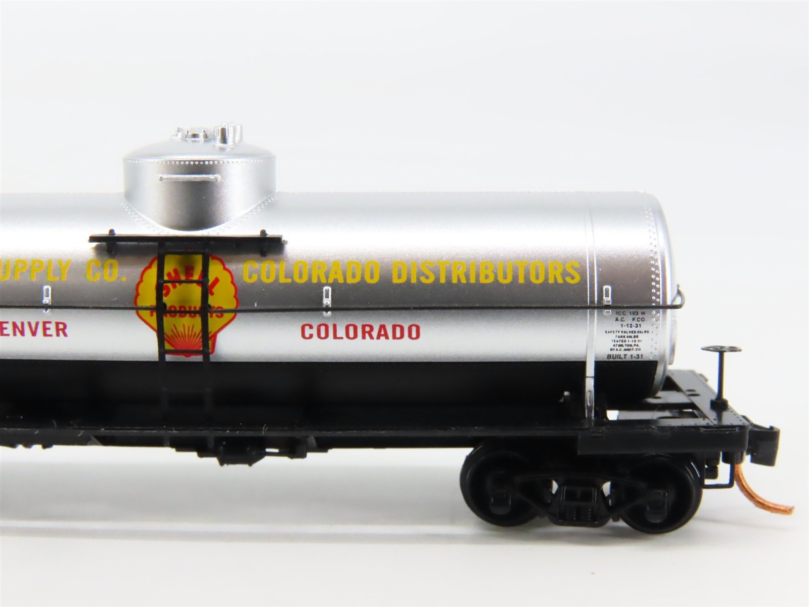 N Scale Micro-Trains 06500790 CTTX Navy Gas & Supply 39' Tank Car 8506 RTR