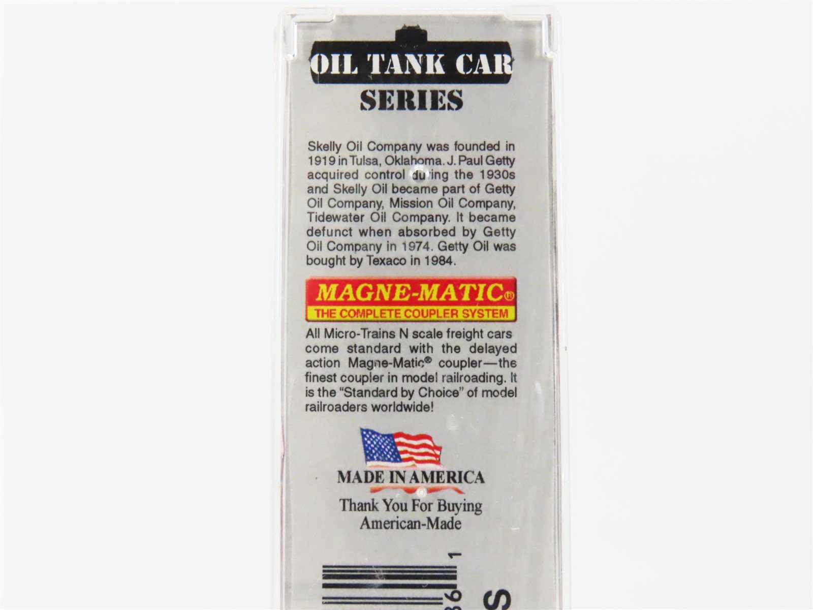 N Scale Micro-Trains 06500780 SKYX Skelly Oil Co. 39' Single Dome Tank Car RTR