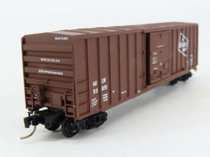 N Scale Micro-Trains 25310 MILW Milwaukee Road 50' Box Car 50851 RTR