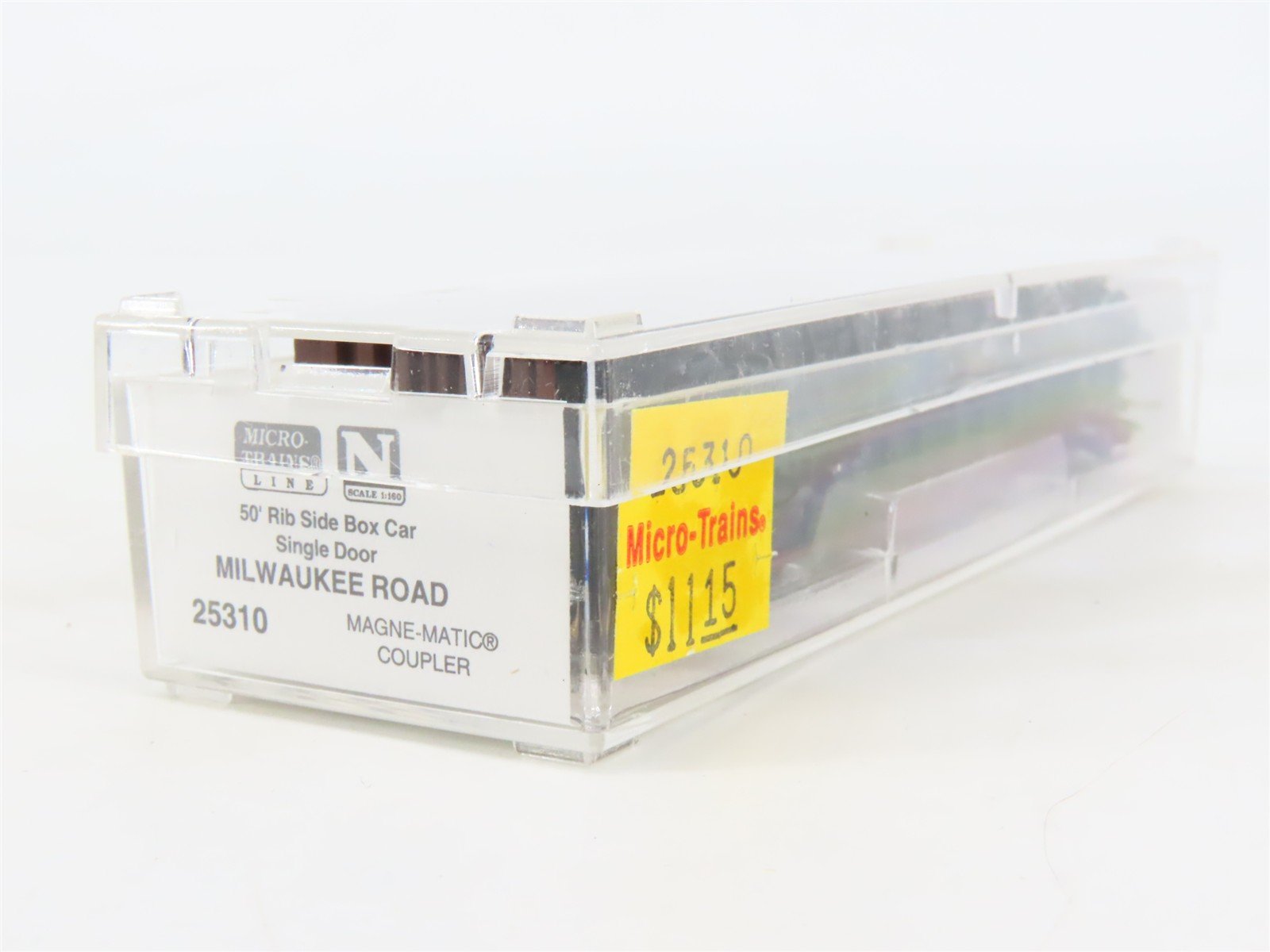 N Scale Micro-Trains 25310 MILW Milwaukee Road 50' Box Car 50851 RTR