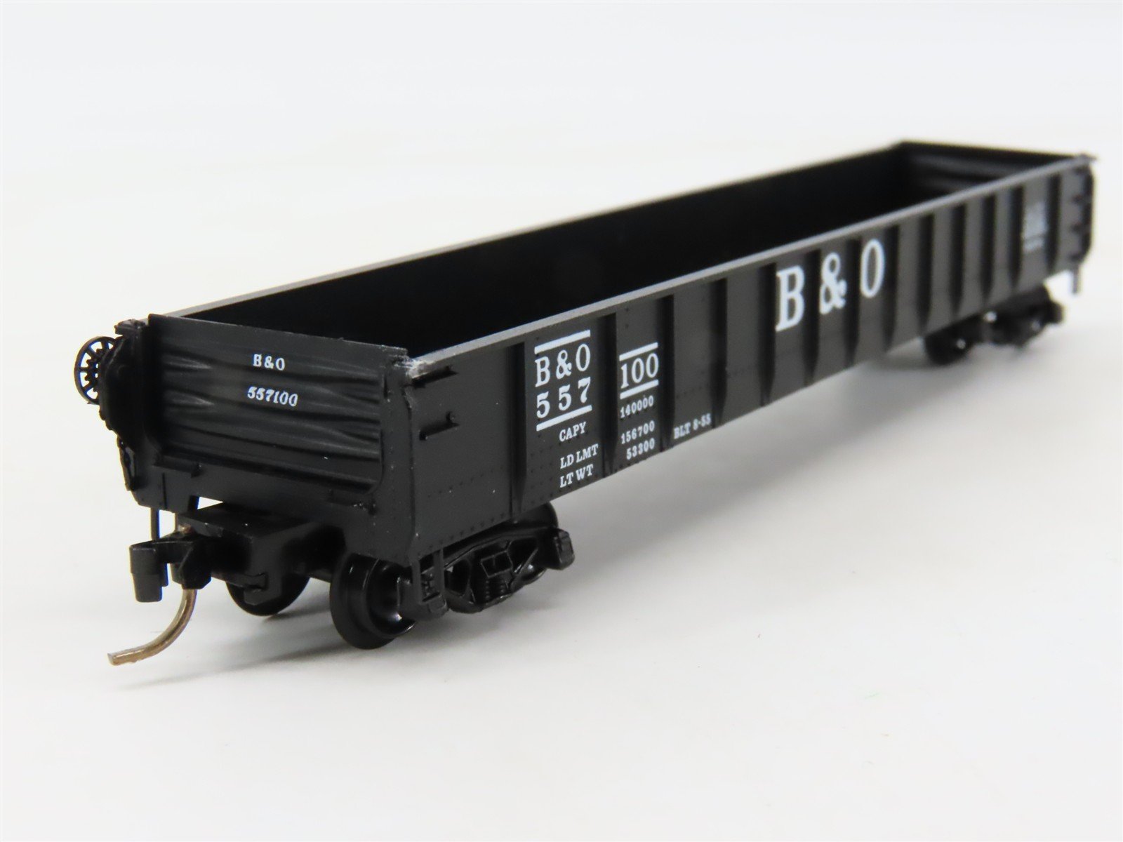 N Scale Micro-Trains 48020 B&O Baltimore & Ohio 50' Gondola 557100 RTR