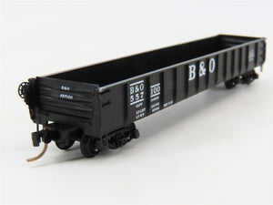 N Scale Micro-Trains 48020 B&O Baltimore & Ohio 50' Gondola 557100 RTR