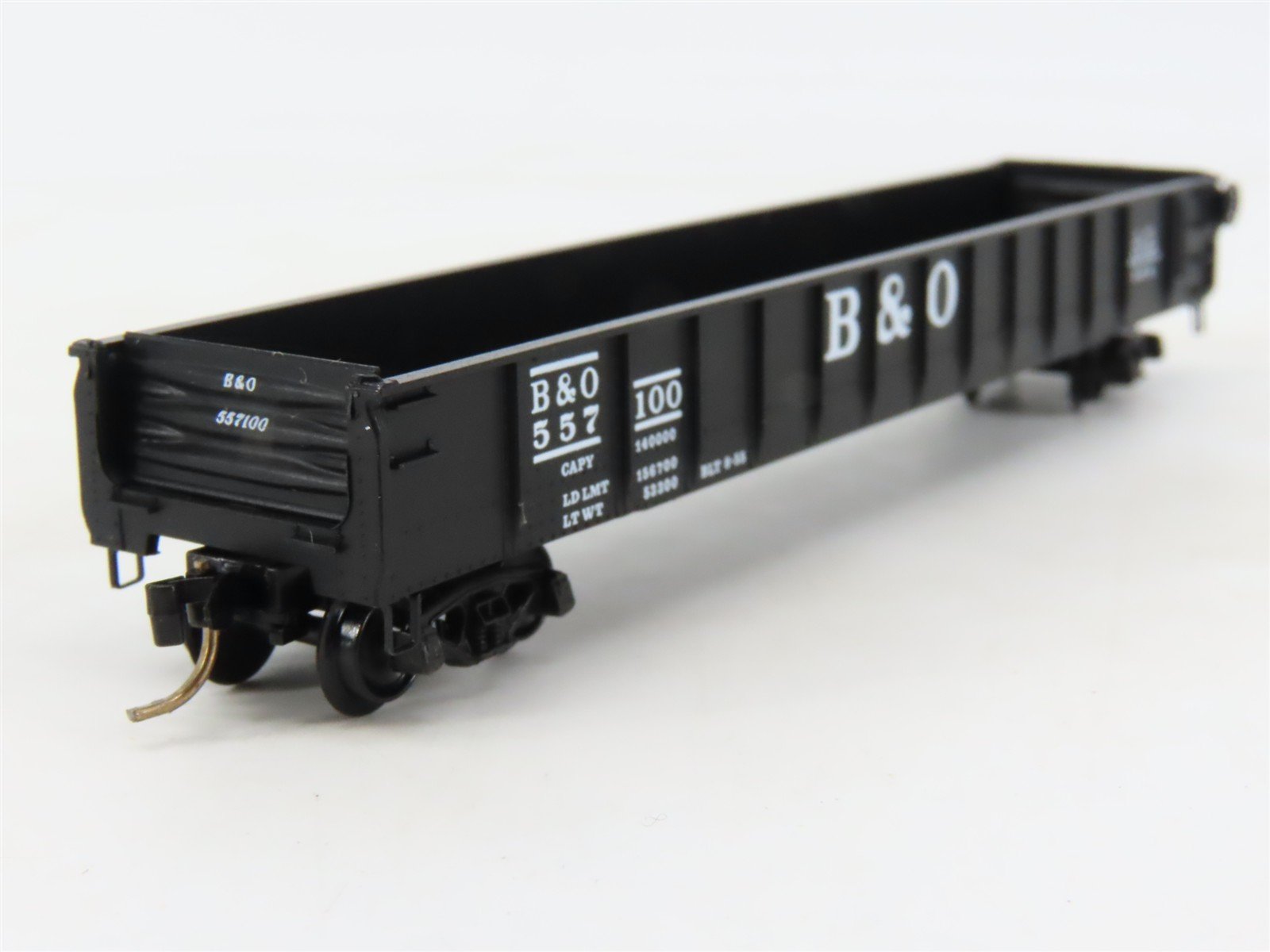N Scale Micro-Trains 48020 B&O Baltimore & Ohio 50' Gondola 557100 RTR