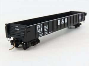 N Scale Micro-Trains 48020 B&O Baltimore & Ohio 50' Gondola 557100 RTR