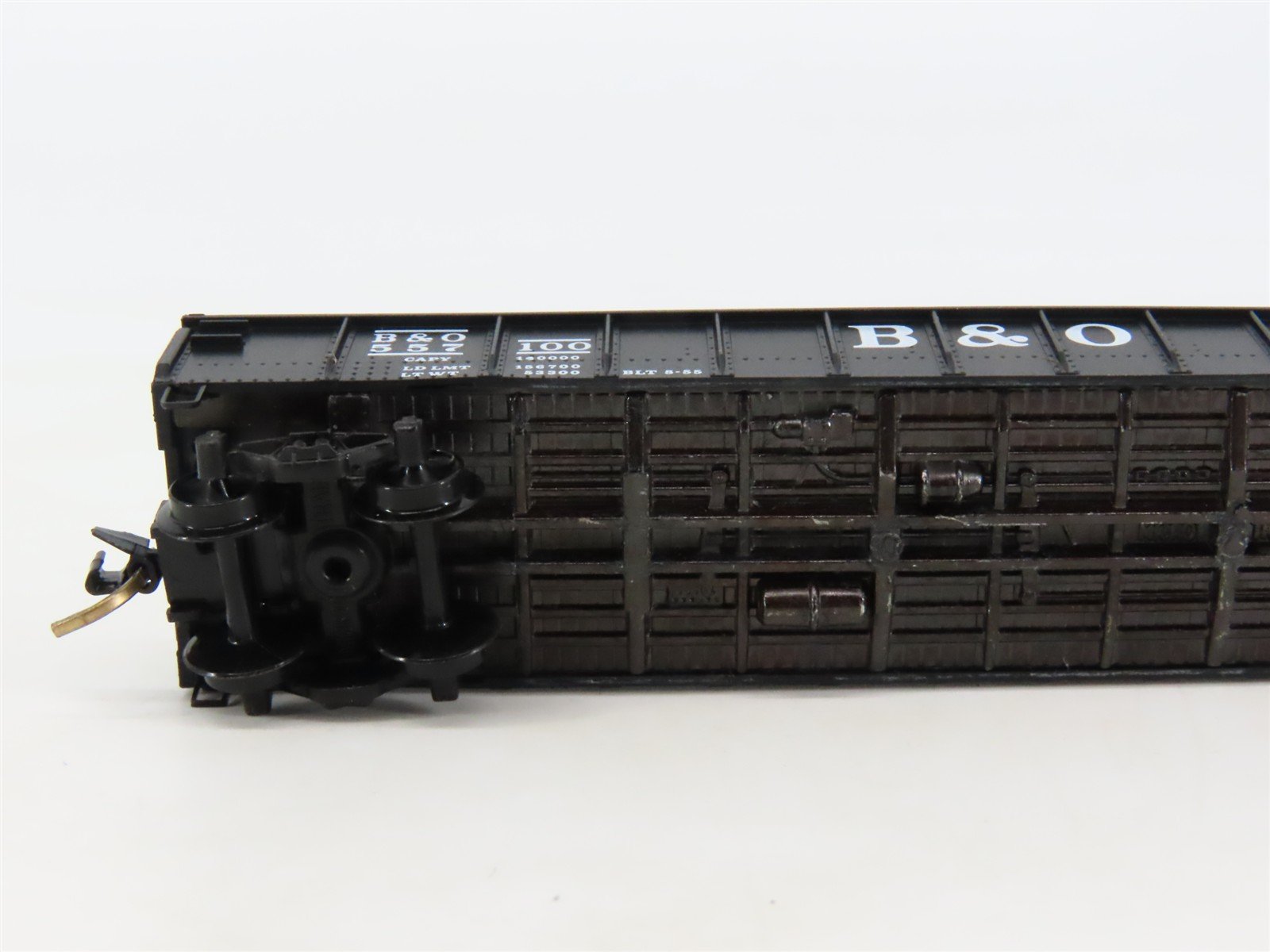 N Scale Micro-Trains 48020 B&O Baltimore & Ohio 50' Gondola 557100 RTR