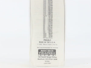 N Scale Micro-Trains 48020 B&O Baltimore & Ohio 50' Gondola 557100 RTR