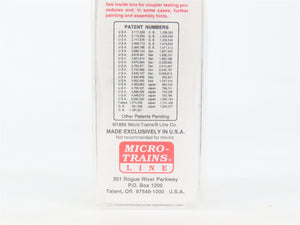 N Scale Micro-Trains 48030 SP Southern Pacific 50' Gondola 94248 RTR