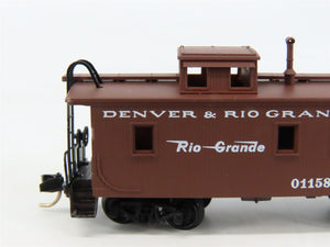 N Scale Micro-Trains 50110 34' Wood Sheathed Caboose Slanted Cupola RTR