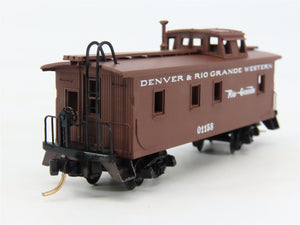 N Scale Micro-Trains 50110 34' Wood Sheathed Caboose Slanted Cupola RTR