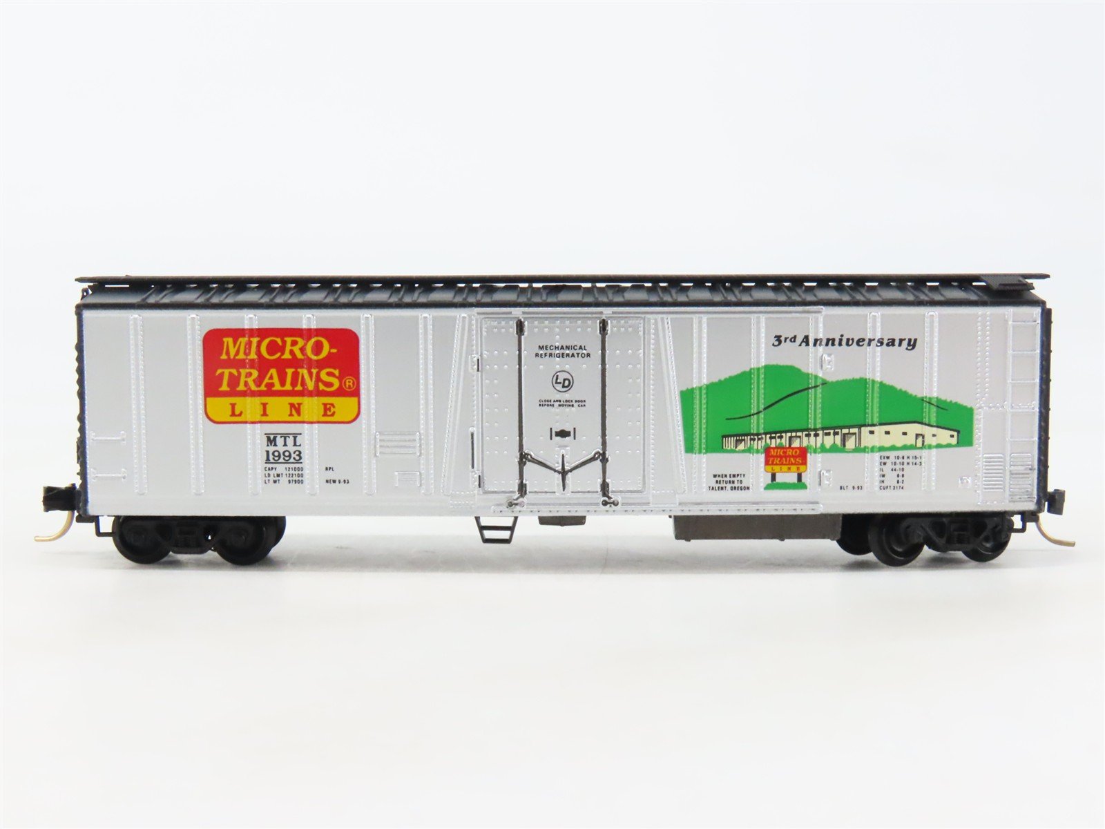 N Scale Micro-Trains 70060 MTL Micro-Trains Line 51' Mechanical Reefer 1993 RTR