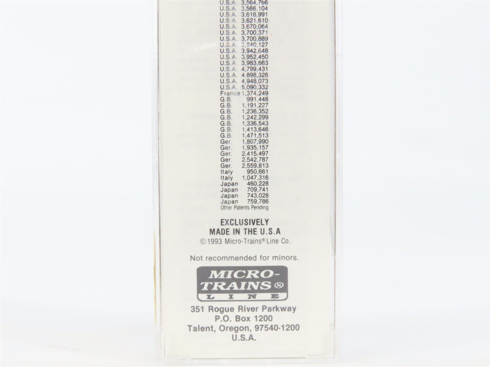N Scale Micro-Trains 70060 MTL Micro-Trains Line 51' Mechanical Reefer 1993 RTR