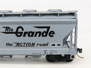 N Scale Micro-Trains 92020 D&RGW Rio Grande 2-Bay Covered Hopper 10099 RTR