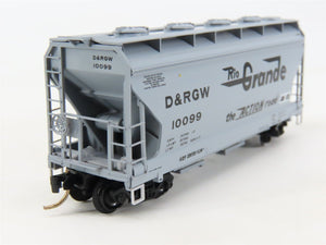 N Scale Micro-Trains 92020 D&RGW Rio Grande 2-Bay Covered Hopper 10099 RTR